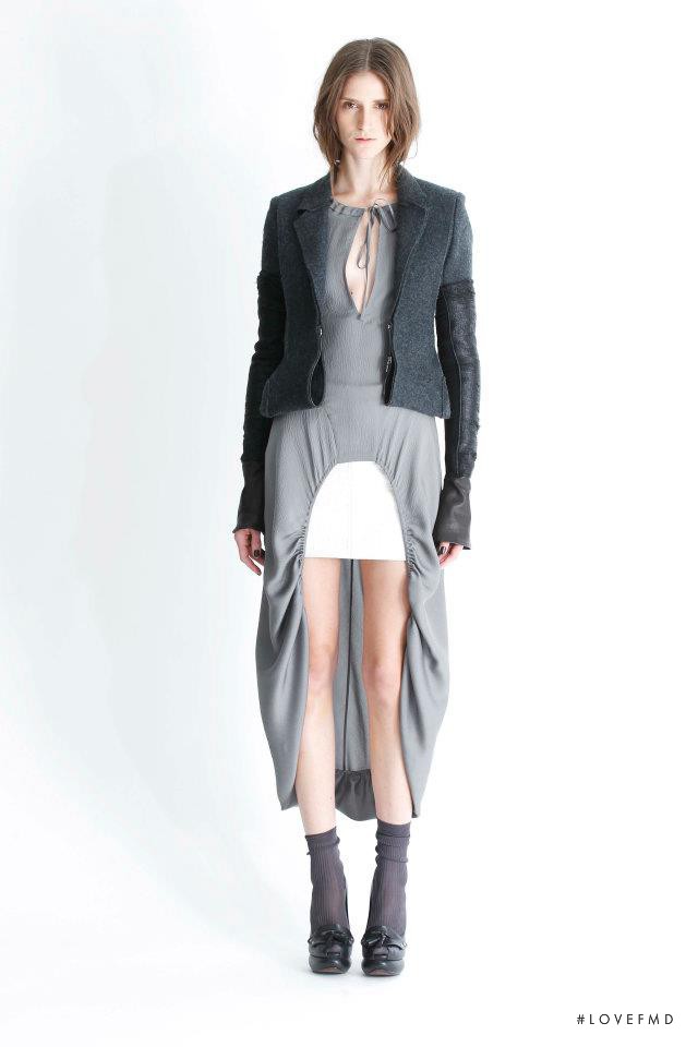 Daiane Conterato featured in  the Vera Wang fashion show for Pre-Fall 2012