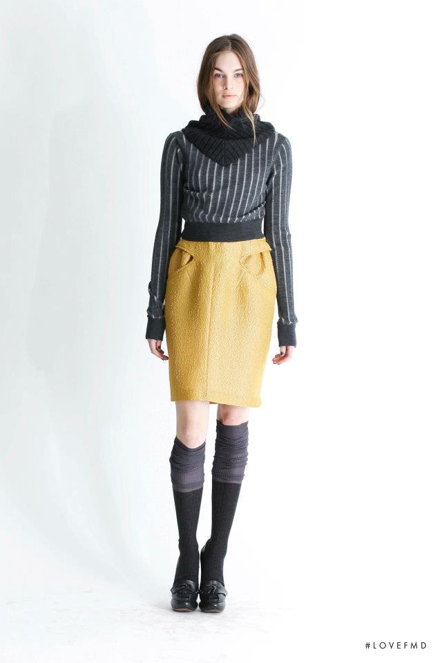 Laura Love featured in  the Vera Wang fashion show for Pre-Fall 2012