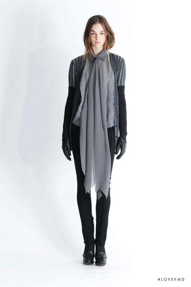 Laura Love featured in  the Vera Wang fashion show for Pre-Fall 2012