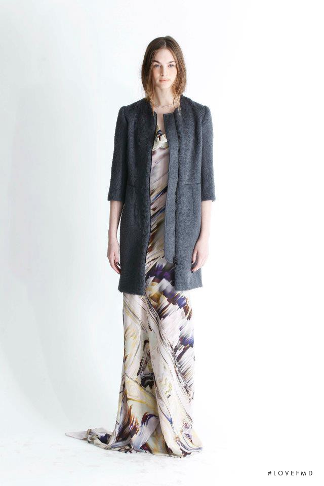 Laura Love featured in  the Vera Wang fashion show for Pre-Fall 2012