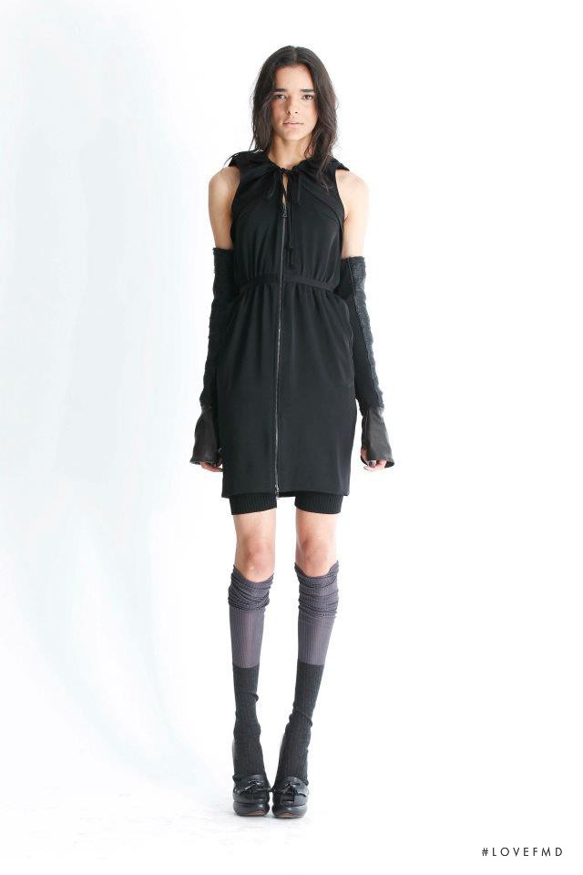 Simone Carvalho featured in  the Vera Wang fashion show for Pre-Fall 2012