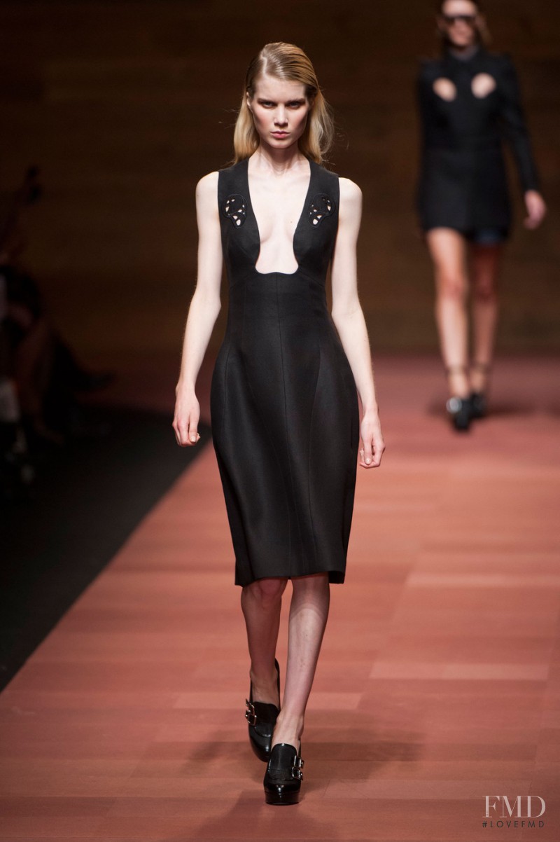 Elsa Sylvan featured in  the Carven fashion show for Spring/Summer 2013