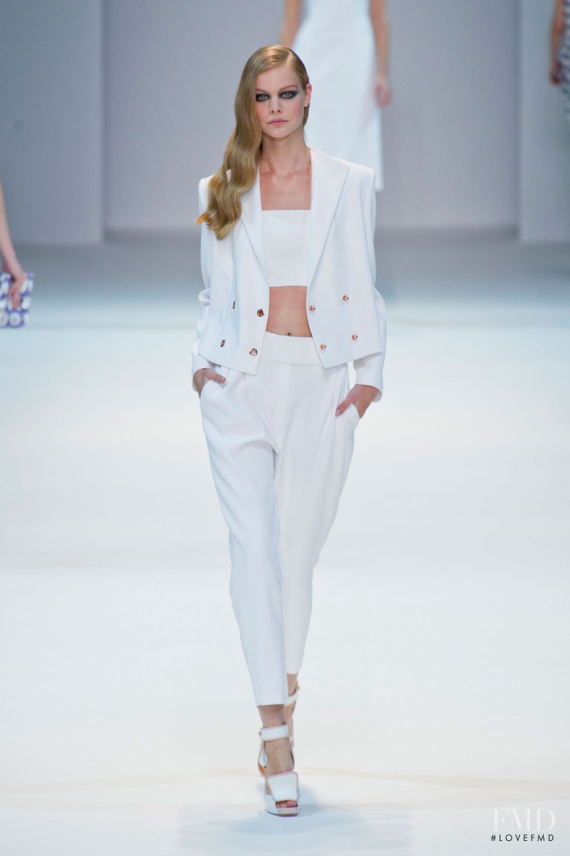 Carolin Loosen featured in  the Guy Laroche fashion show for Spring/Summer 2013
