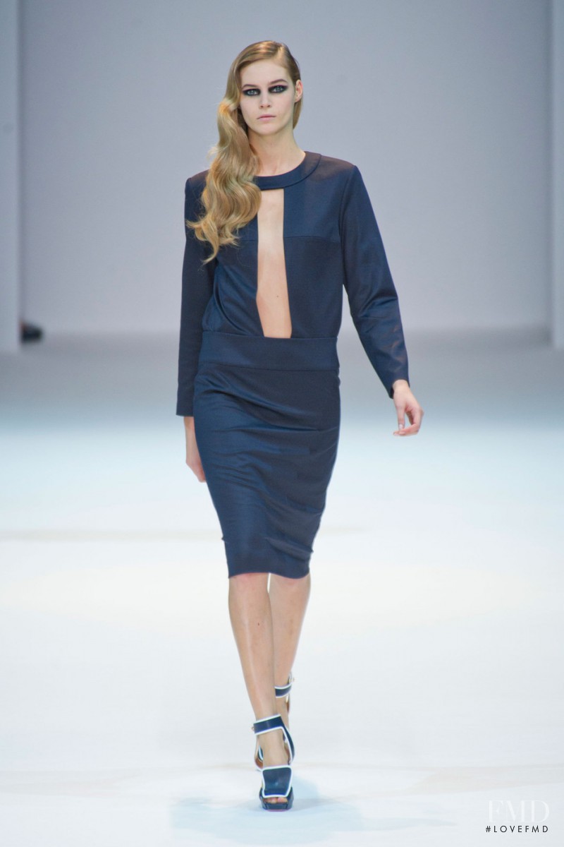Julia Ivanyuk featured in  the Guy Laroche fashion show for Spring/Summer 2013