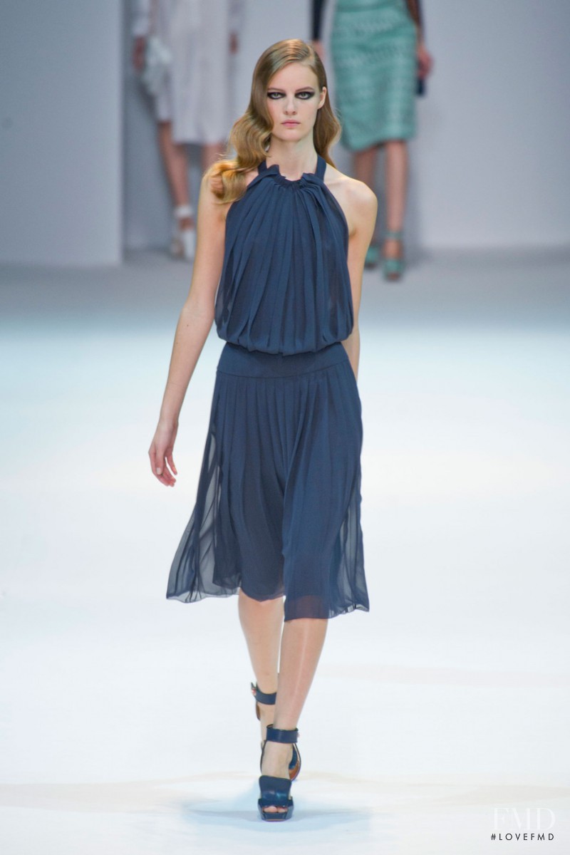 Tilda Lindstam featured in  the Guy Laroche fashion show for Spring/Summer 2013