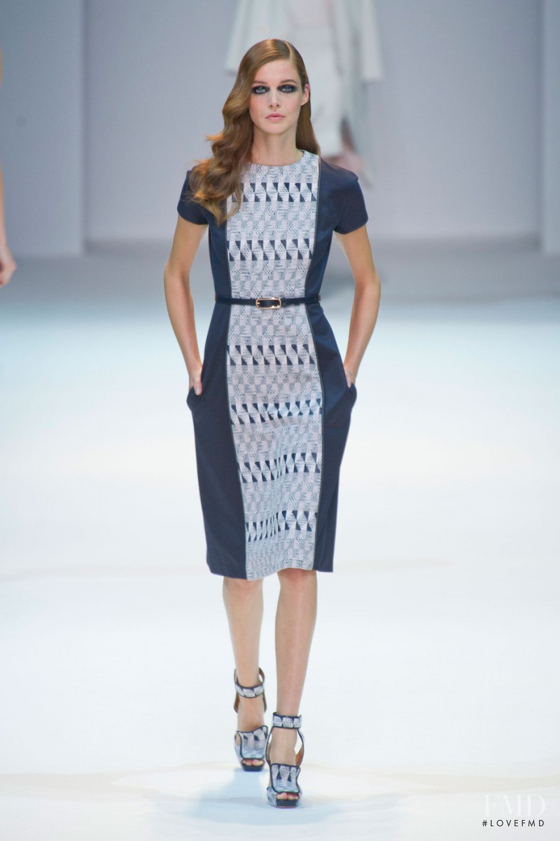 Daria Osipova featured in  the Guy Laroche fashion show for Spring/Summer 2013