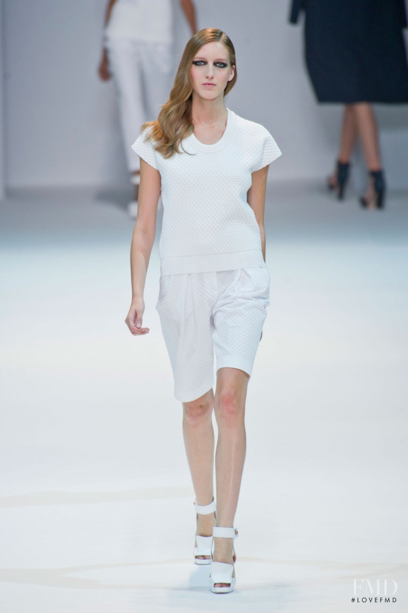Iris Egbers featured in  the Guy Laroche fashion show for Spring/Summer 2013