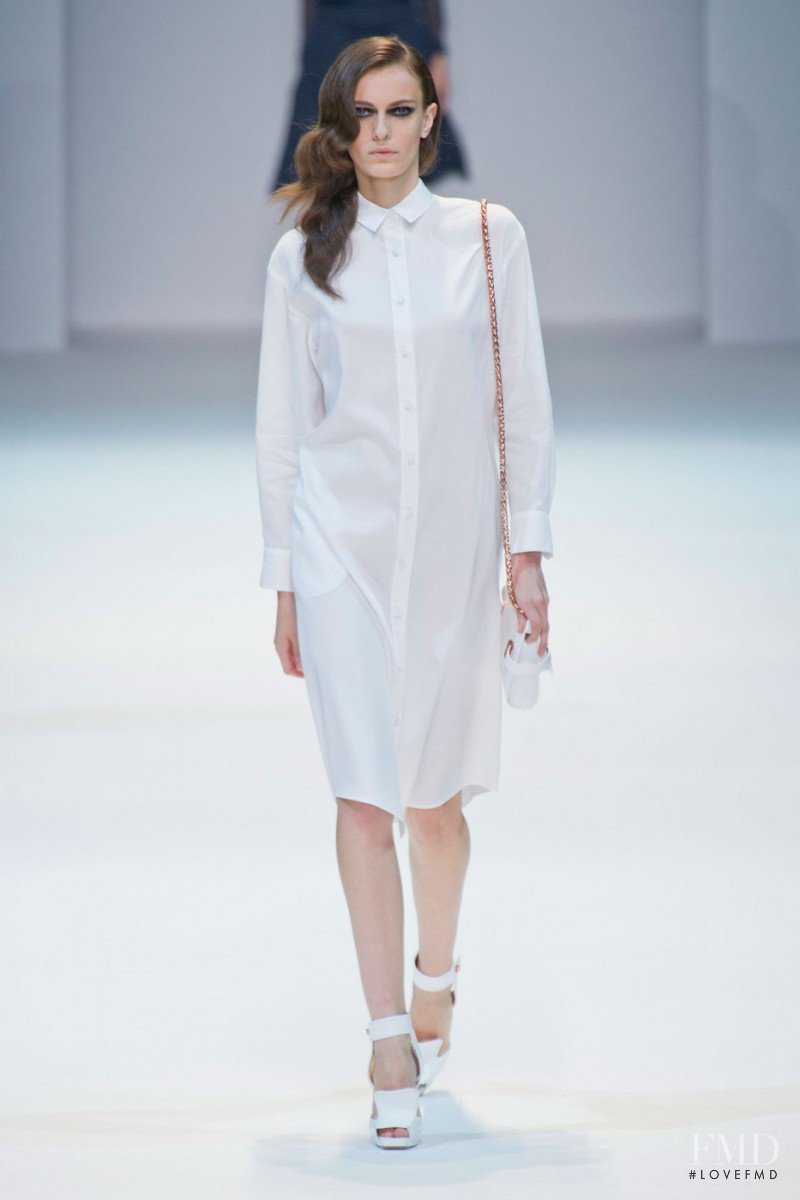 Erjona Ala featured in  the Guy Laroche fashion show for Spring/Summer 2013