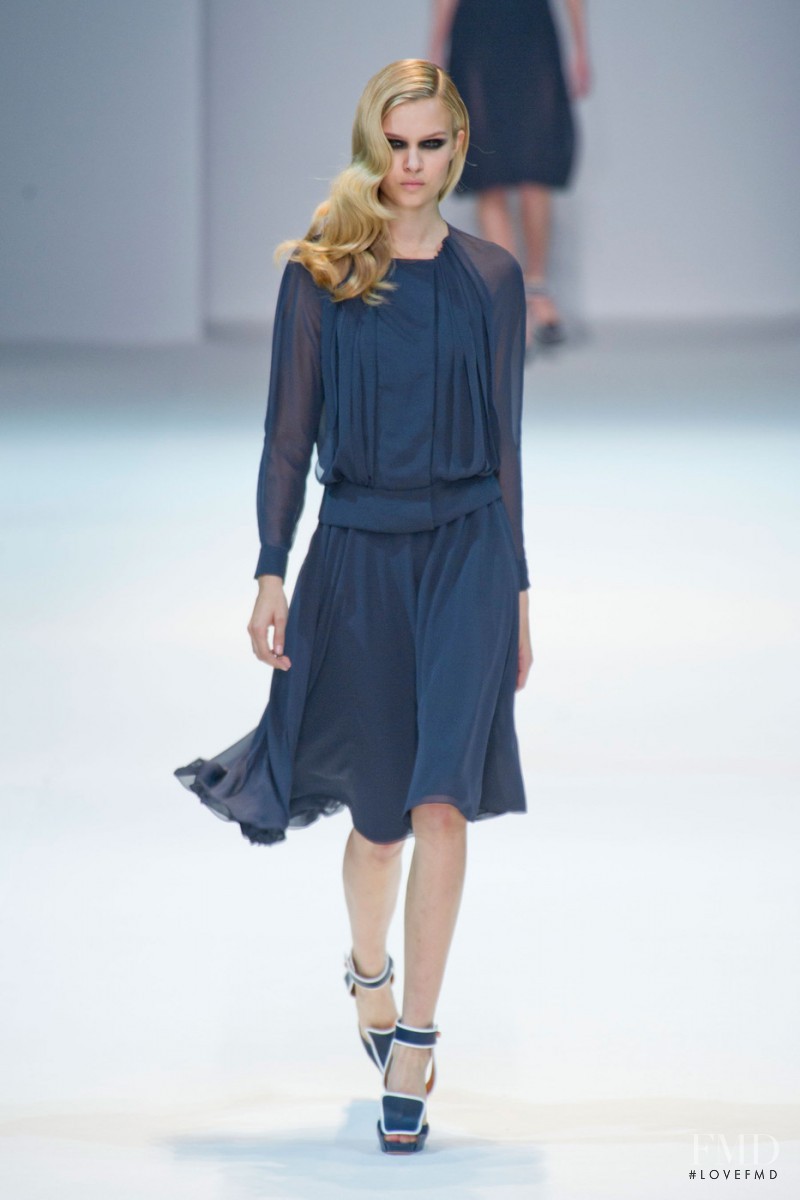 Josephine Skriver featured in  the Guy Laroche fashion show for Spring/Summer 2013