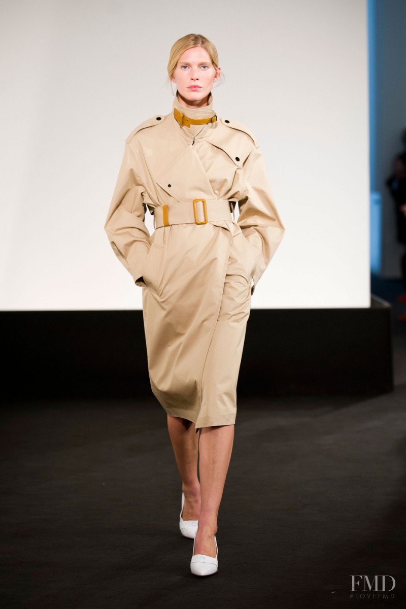 Iselin Steiro featured in  the Hermès fashion show for Spring/Summer 2013