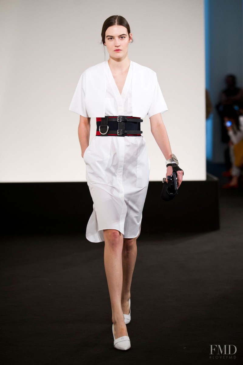 Maria Bradley featured in  the Hermès fashion show for Spring/Summer 2013