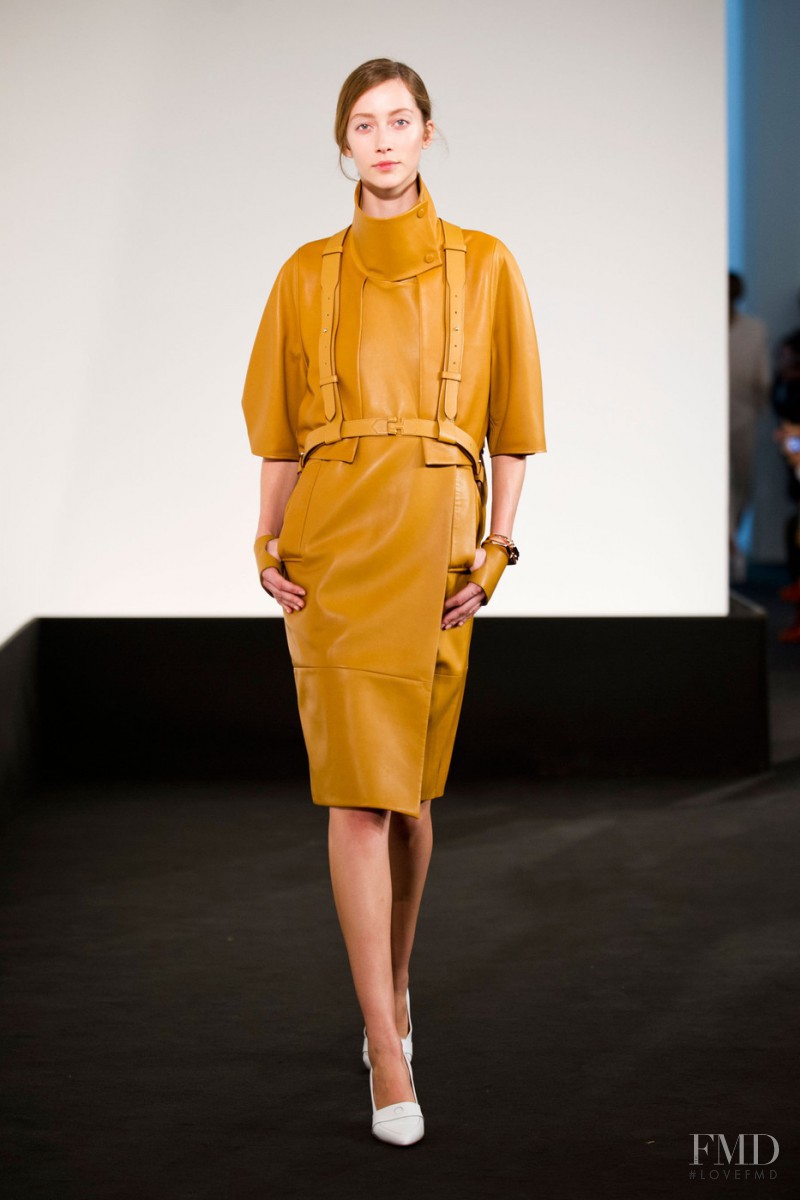Alana Zimmer featured in  the Hermès fashion show for Spring/Summer 2013