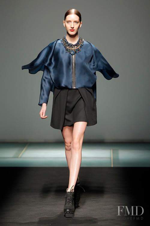 Iris Egbers featured in  the Sur fashion show for Autumn/Winter 2013