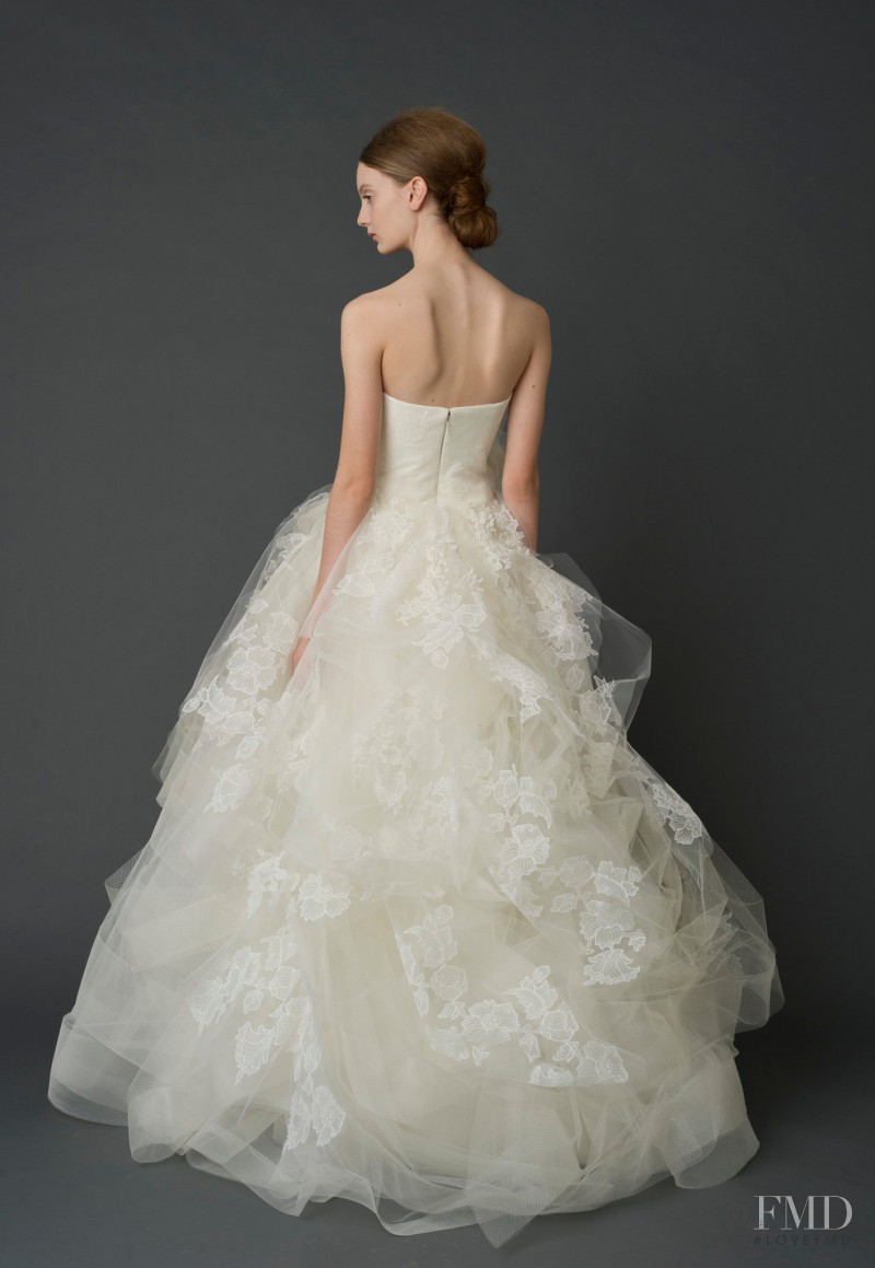 Codie Young featured in  the Vera Wang Bridal House lookbook for Spring/Summer 2012