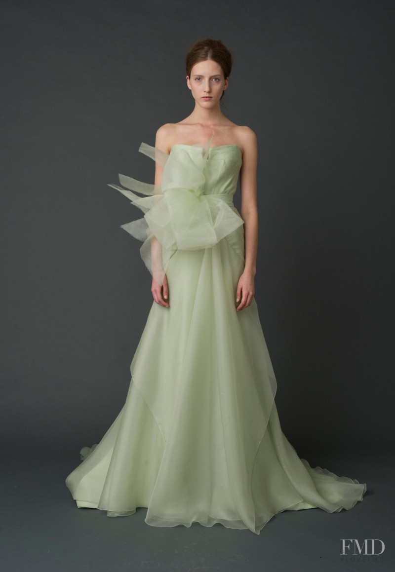 Iris Egbers featured in  the Vera Wang Bridal House lookbook for Spring/Summer 2012