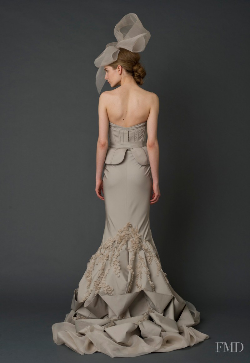 Janice Alida featured in  the Vera Wang Bridal House lookbook for Spring/Summer 2012