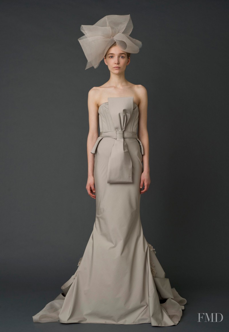 Janice Alida featured in  the Vera Wang Bridal House lookbook for Spring/Summer 2012