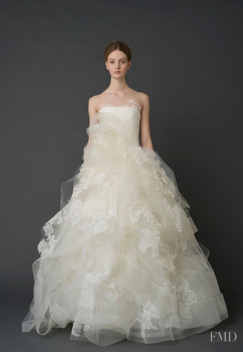 Codie Young featured in  the Vera Wang Bridal House lookbook for Spring/Summer 2012