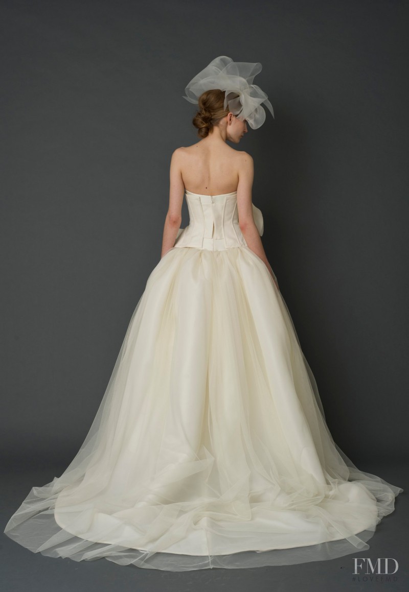 Janice Alida featured in  the Vera Wang Bridal House lookbook for Spring/Summer 2012