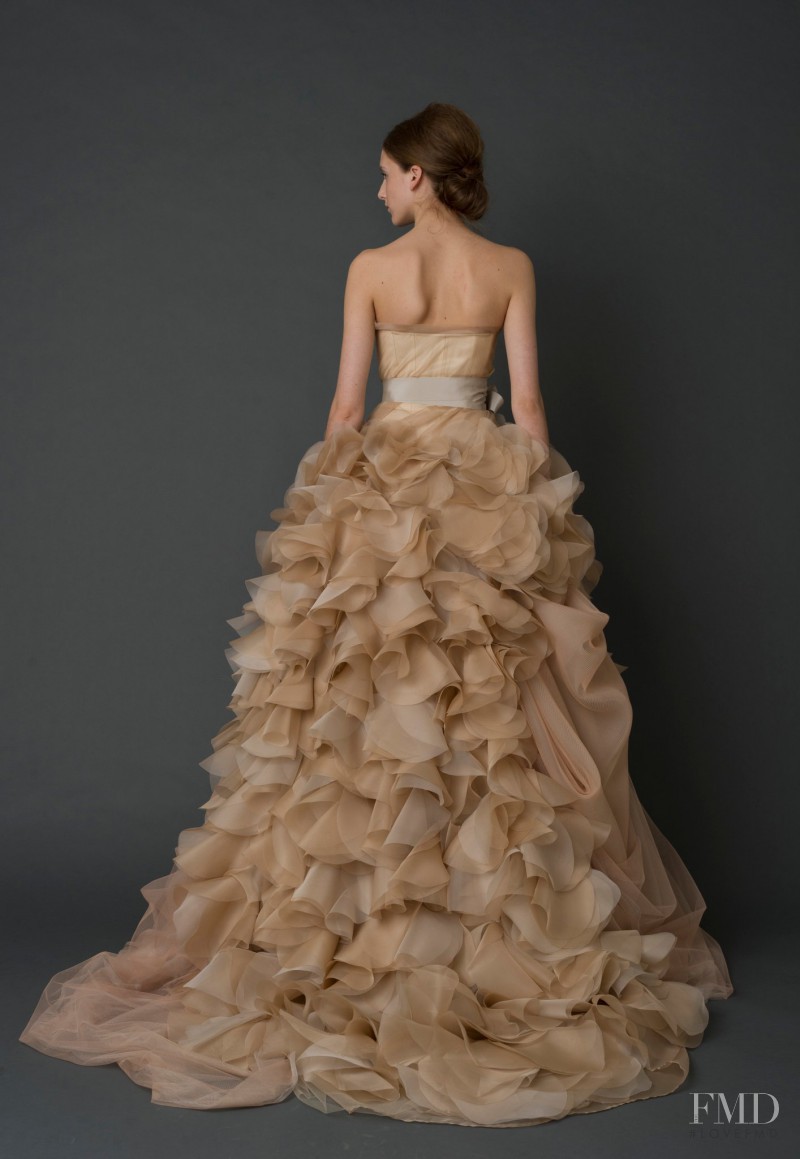 Iris Egbers featured in  the Vera Wang Bridal House lookbook for Spring/Summer 2012