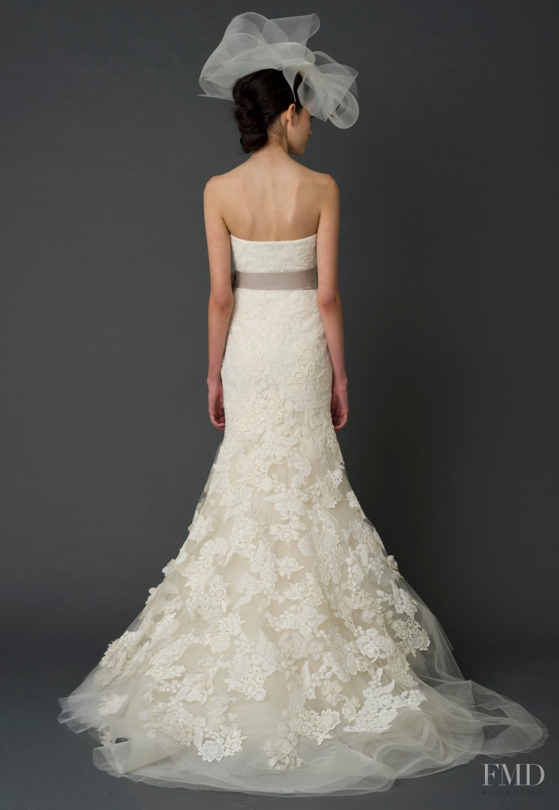 Isabella Melo featured in  the Vera Wang Bridal House lookbook for Spring/Summer 2012
