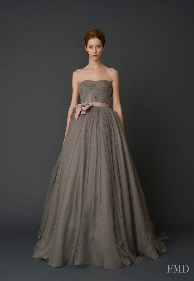 Alana Zimmer featured in  the Vera Wang Bridal House lookbook for Spring/Summer 2012