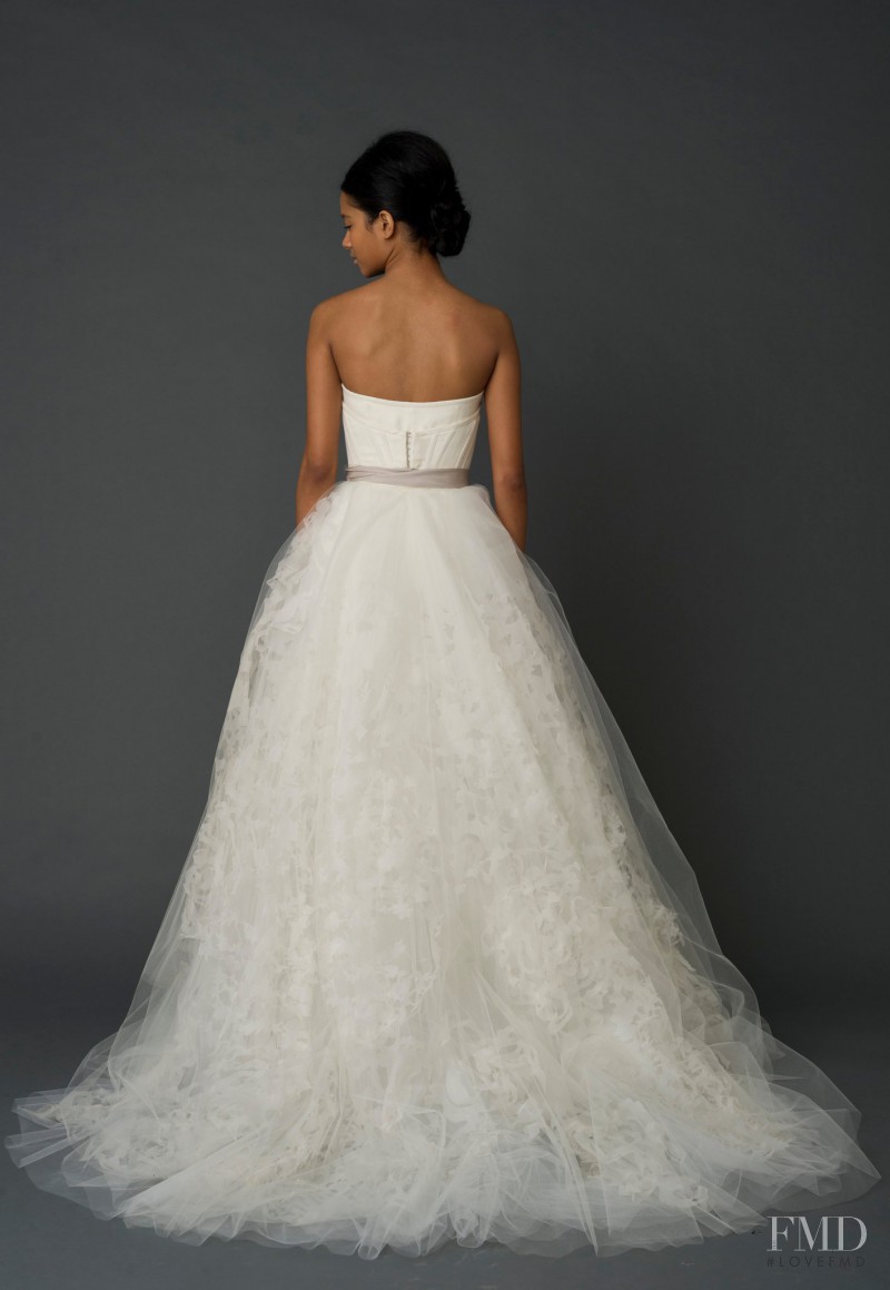 Selina Khan featured in  the Vera Wang Bridal House lookbook for Spring/Summer 2012