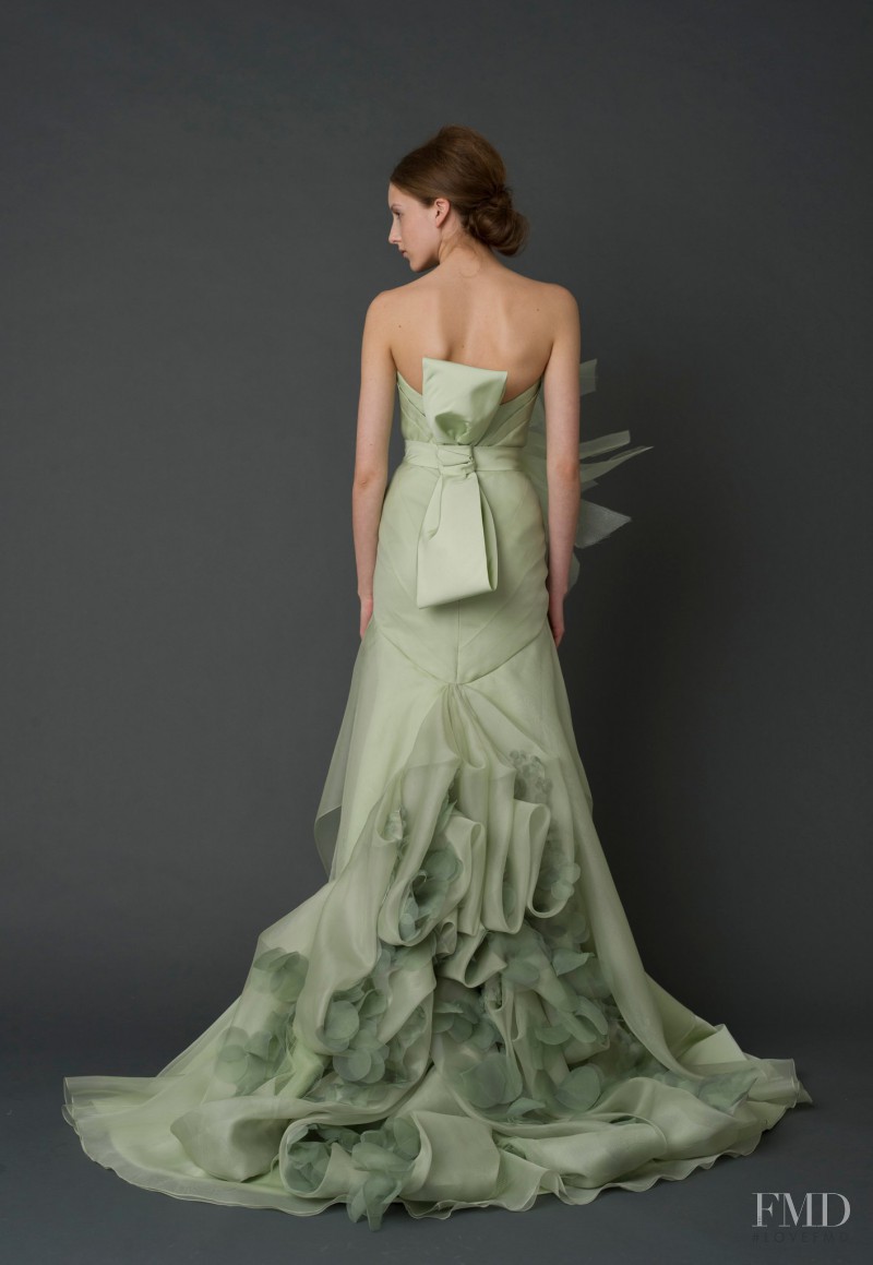 Iris Egbers featured in  the Vera Wang Bridal House lookbook for Spring/Summer 2012