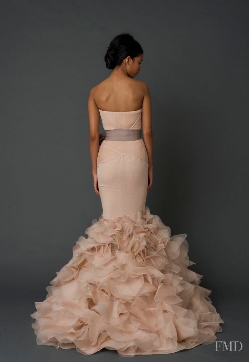 Selina Khan featured in  the Vera Wang Bridal House lookbook for Spring/Summer 2012