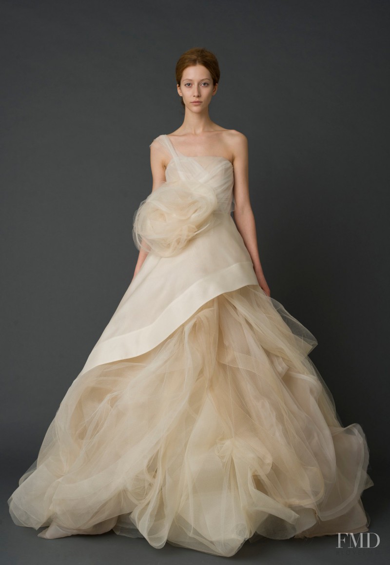 Alana Zimmer featured in  the Vera Wang Bridal House lookbook for Spring/Summer 2012