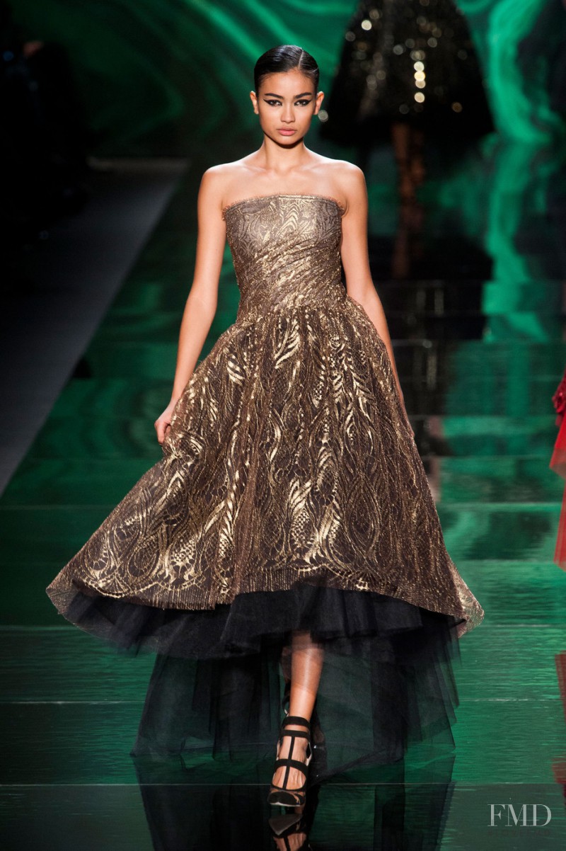 Monique Lhuillier fashion show for Autumn/Winter 2013