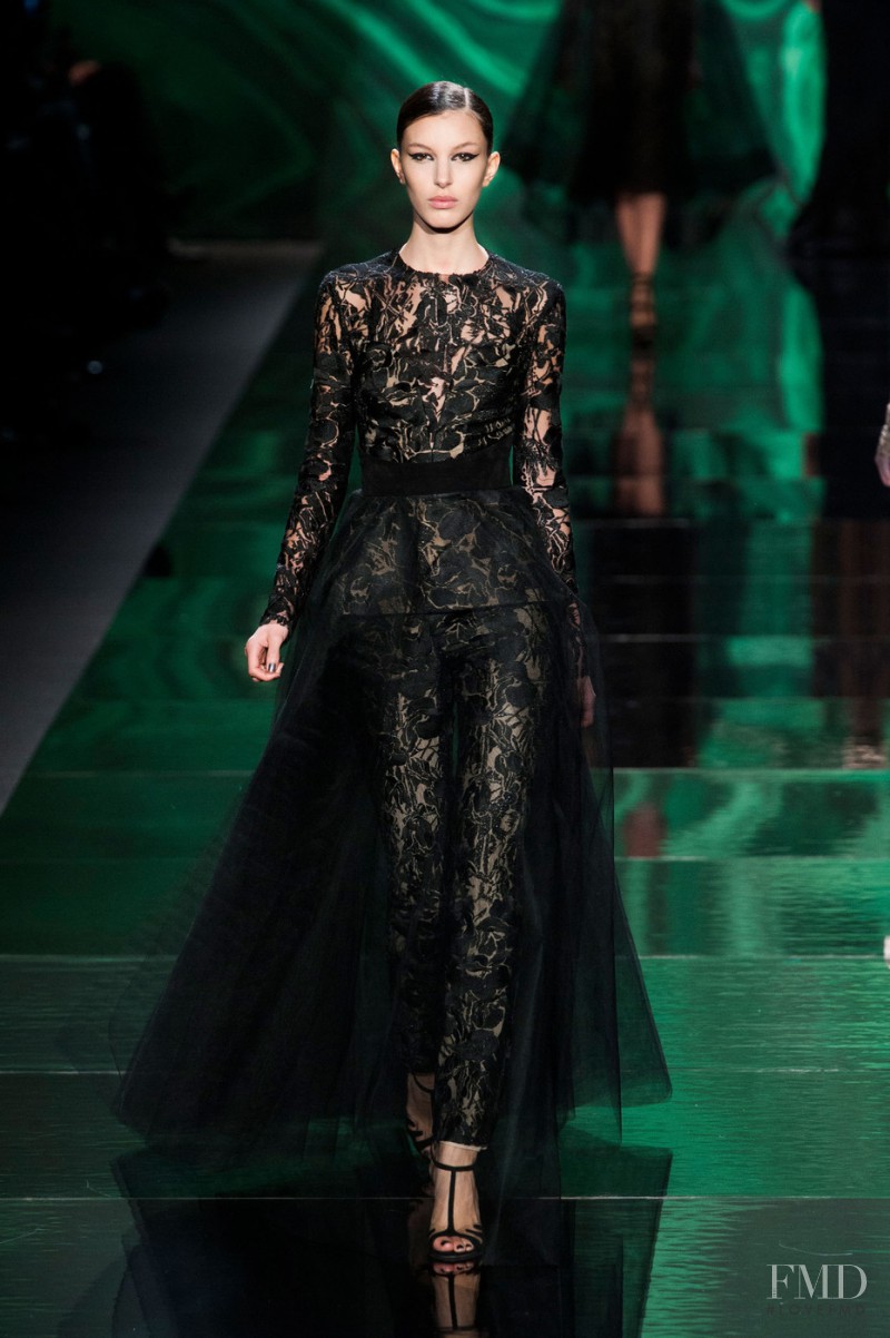 Monique Lhuillier fashion show for Autumn/Winter 2013