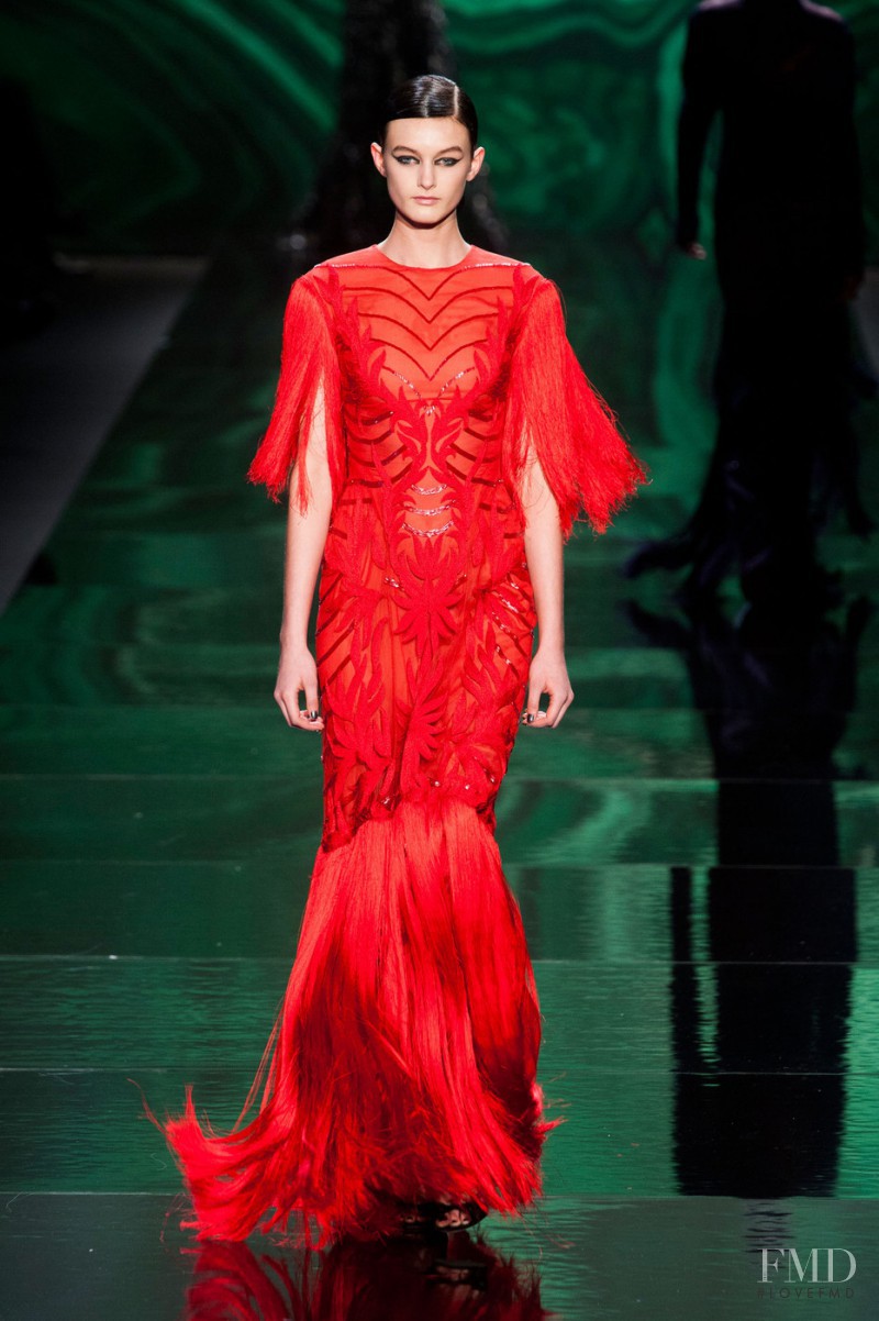 Monique Lhuillier fashion show for Autumn/Winter 2013