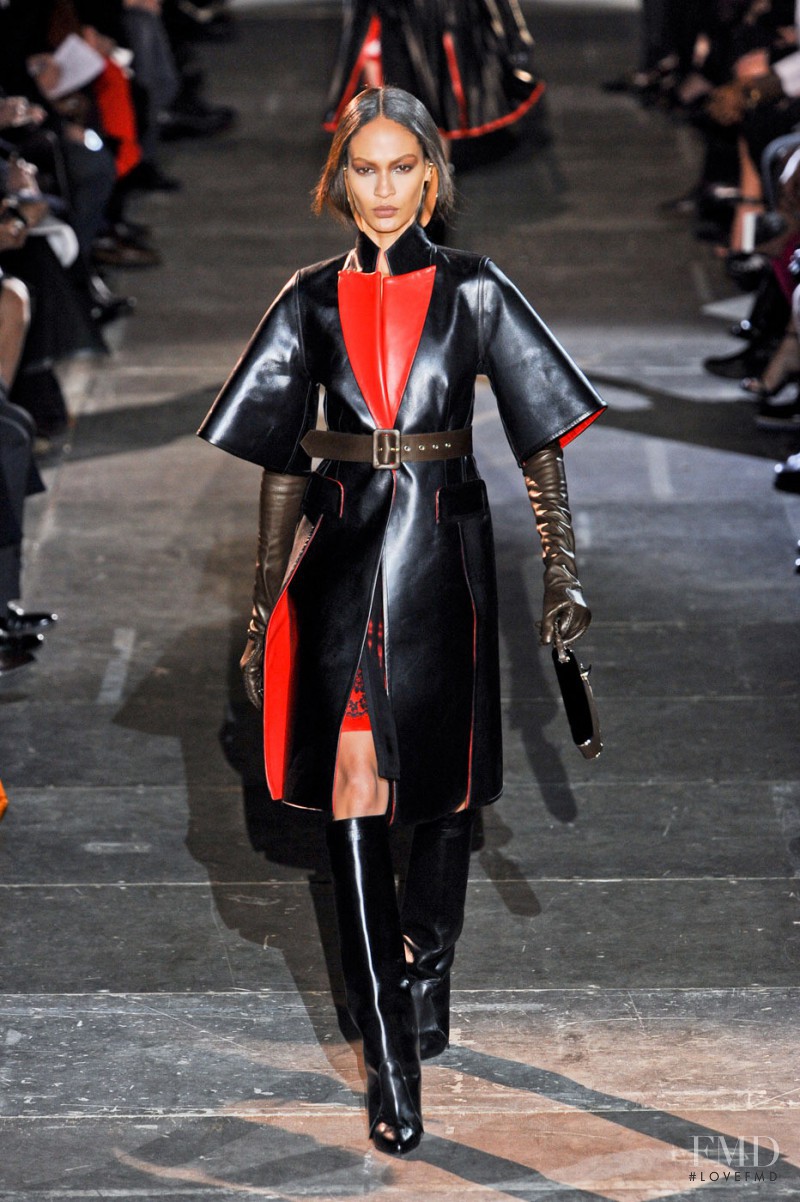 Joan Smalls featured in  the Givenchy fashion show for Autumn/Winter 2012