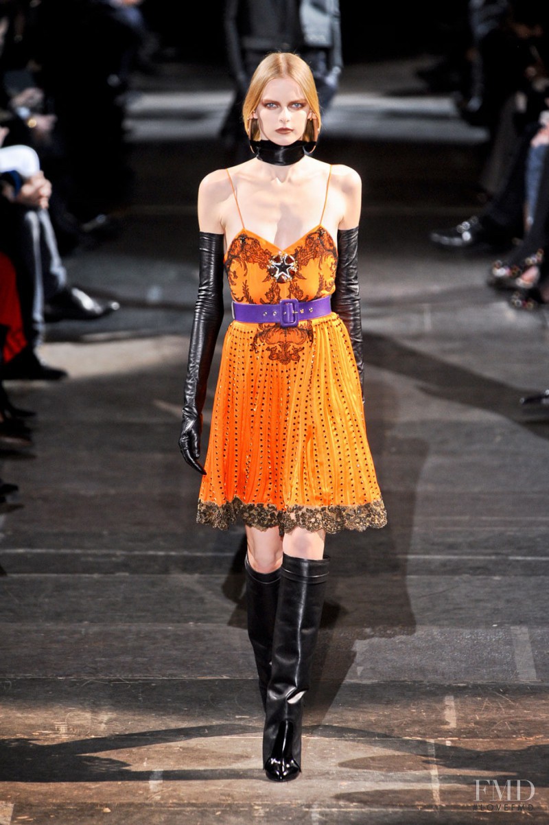 Elza Luijendijk Matiz featured in  the Givenchy fashion show for Autumn/Winter 2012