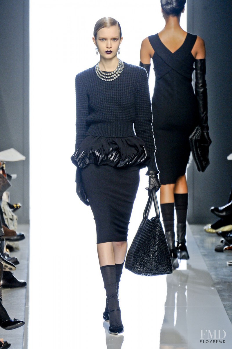 Josephine Skriver featured in  the Bottega Veneta fashion show for Autumn/Winter 2012
