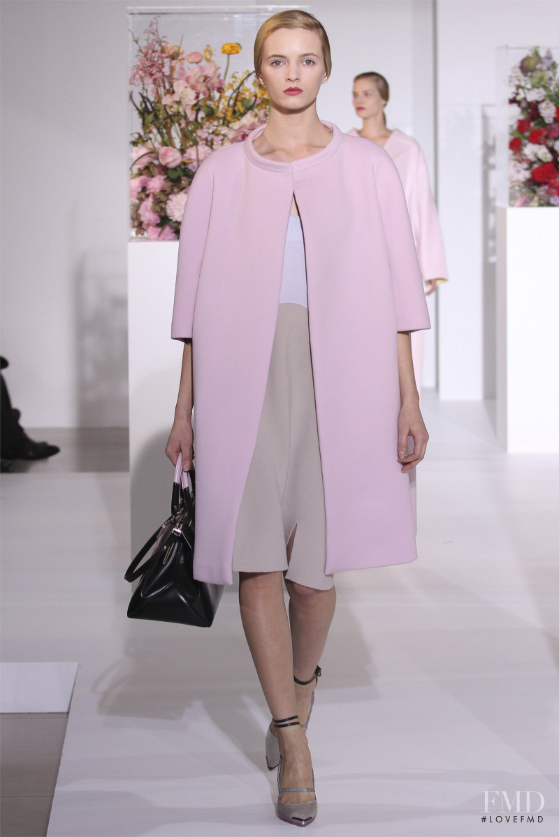 Daria Strokous featured in  the Jil Sander fashion show for Autumn/Winter 2012