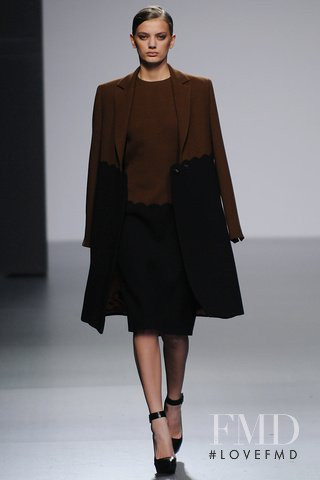Bregje Heinen featured in  the Angel Schlesser fashion show for Autumn/Winter 2012