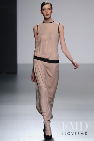 Iris Egbers featured in  the Angel Schlesser fashion show for Autumn/Winter 2012