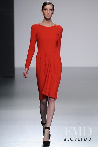 Iris Egbers featured in  the Angel Schlesser fashion show for Autumn/Winter 2012