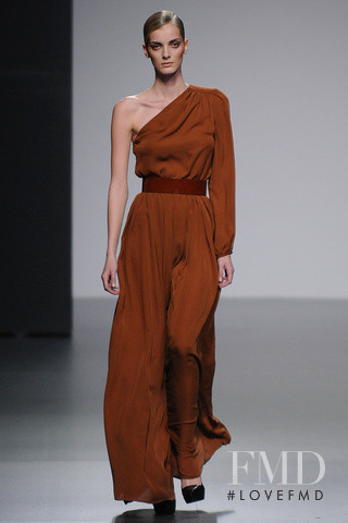 Denisa Dvorakova featured in  the Angel Schlesser fashion show for Autumn/Winter 2012