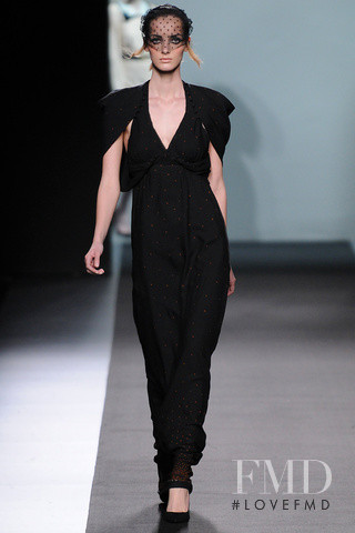 Denisa Dvorakova featured in  the Miguel Palacio fashion show for Autumn/Winter 2012