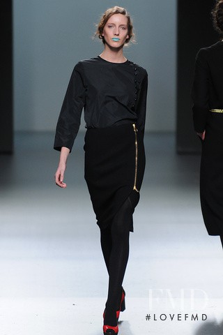 Iris Egbers featured in  the Lemoniez fashion show for Autumn/Winter 2012