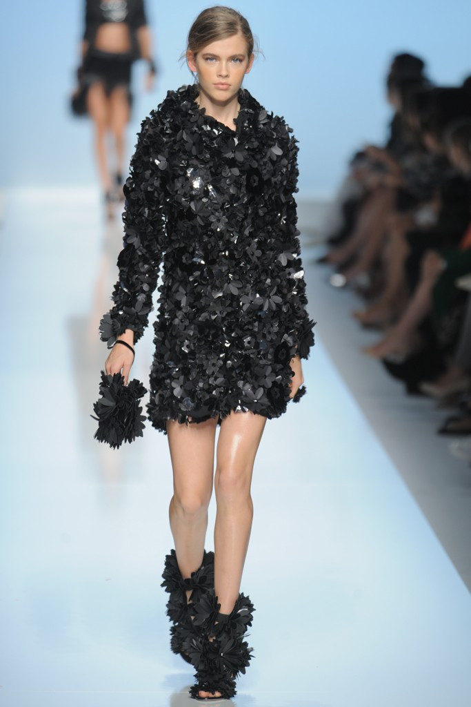 Victoria Lee featured in  the Blumarine fashion show for Spring/Summer 2012