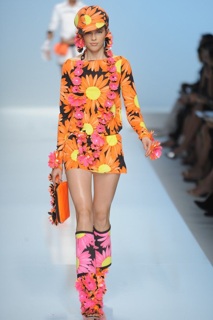 Victoria Lee featured in  the Blumarine fashion show for Spring/Summer 2012