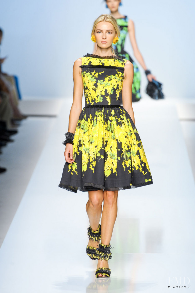 Valentina Zelyaeva featured in  the Blumarine fashion show for Spring/Summer 2012