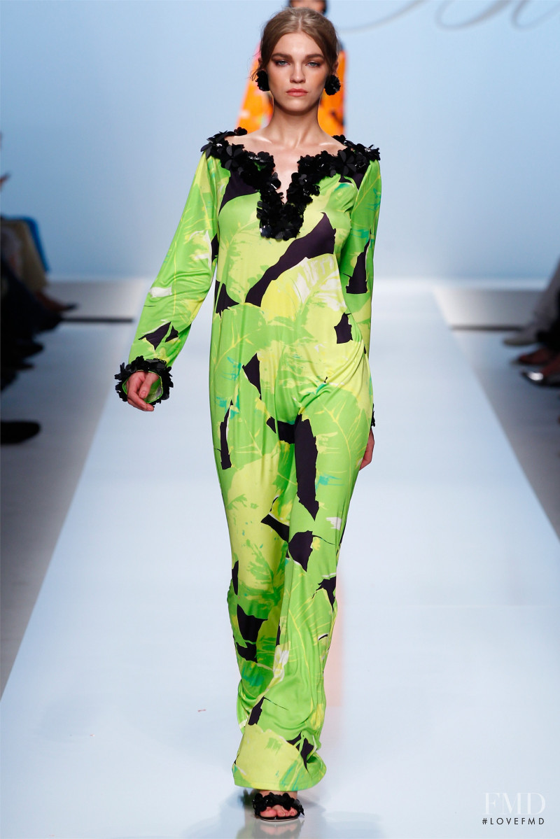 Samantha Gradoville featured in  the Blumarine fashion show for Spring/Summer 2012