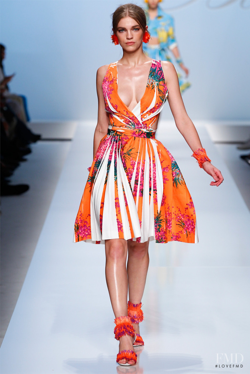 Samantha Gradoville featured in  the Blumarine fashion show for Spring/Summer 2012