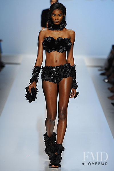 Melodie Monrose featured in  the Blumarine fashion show for Spring/Summer 2012