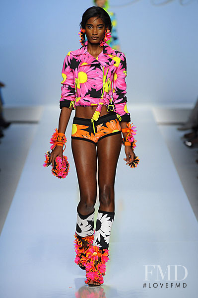 Melodie Monrose featured in  the Blumarine fashion show for Spring/Summer 2012